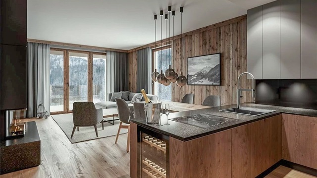 Nové moderní apartmány přímo pod sjezdovkou