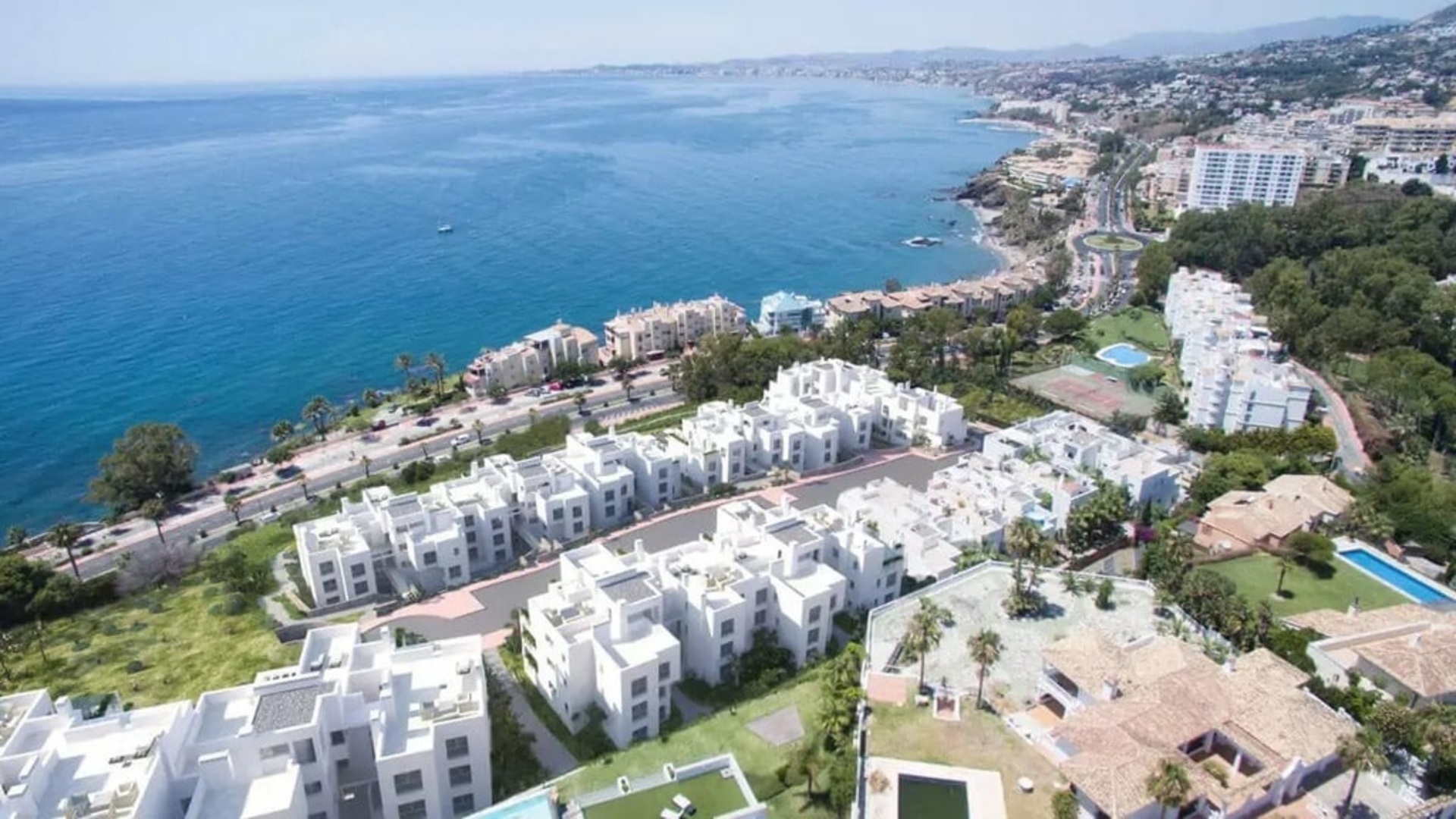 Apartmány s  výhledem na moře v Torrequebrada, Banalmádena