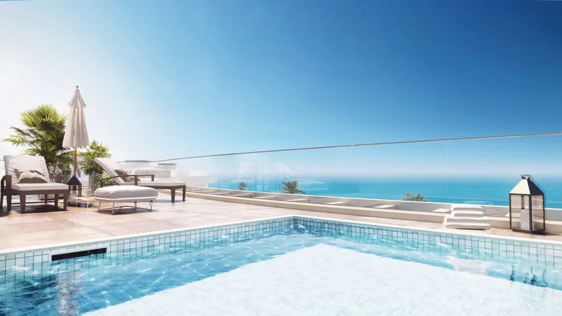 Prosvětlené apartmány v Torremolinos s výhledy na moře