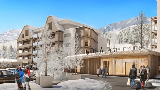 Nové moderní apartmány přímo pod sjezdovkou