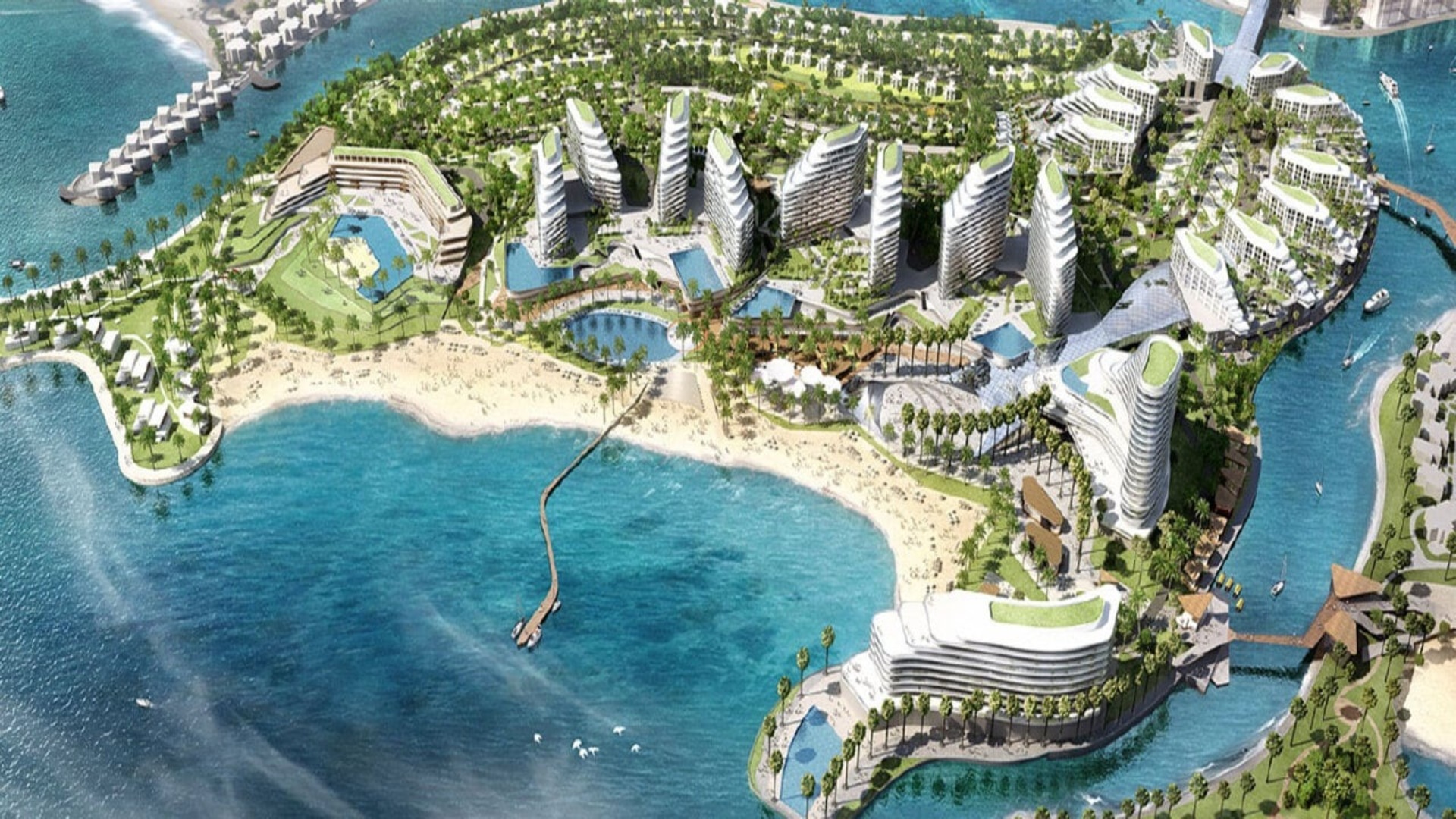 Bay Residence - Central I. - luxus s přímým vstupem na pláž
