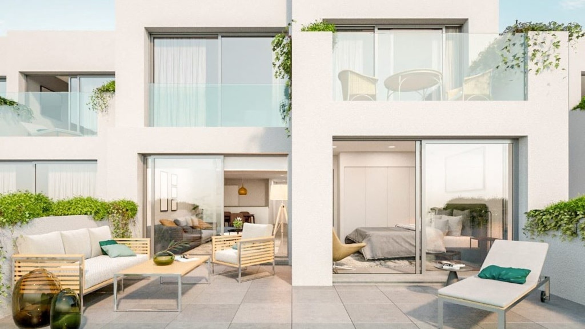 Apartmány s  výhledem na moře v Torrequebrada, Banalmádena