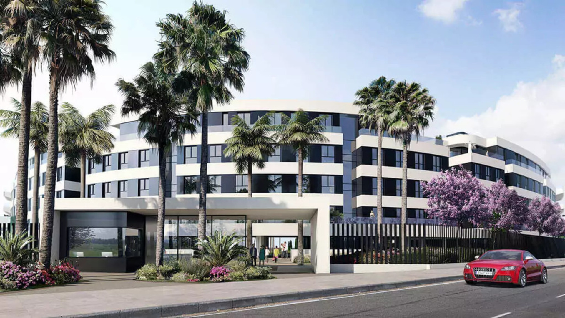 Prosvětlené apartmány v Torremolinos s výhledy na moře