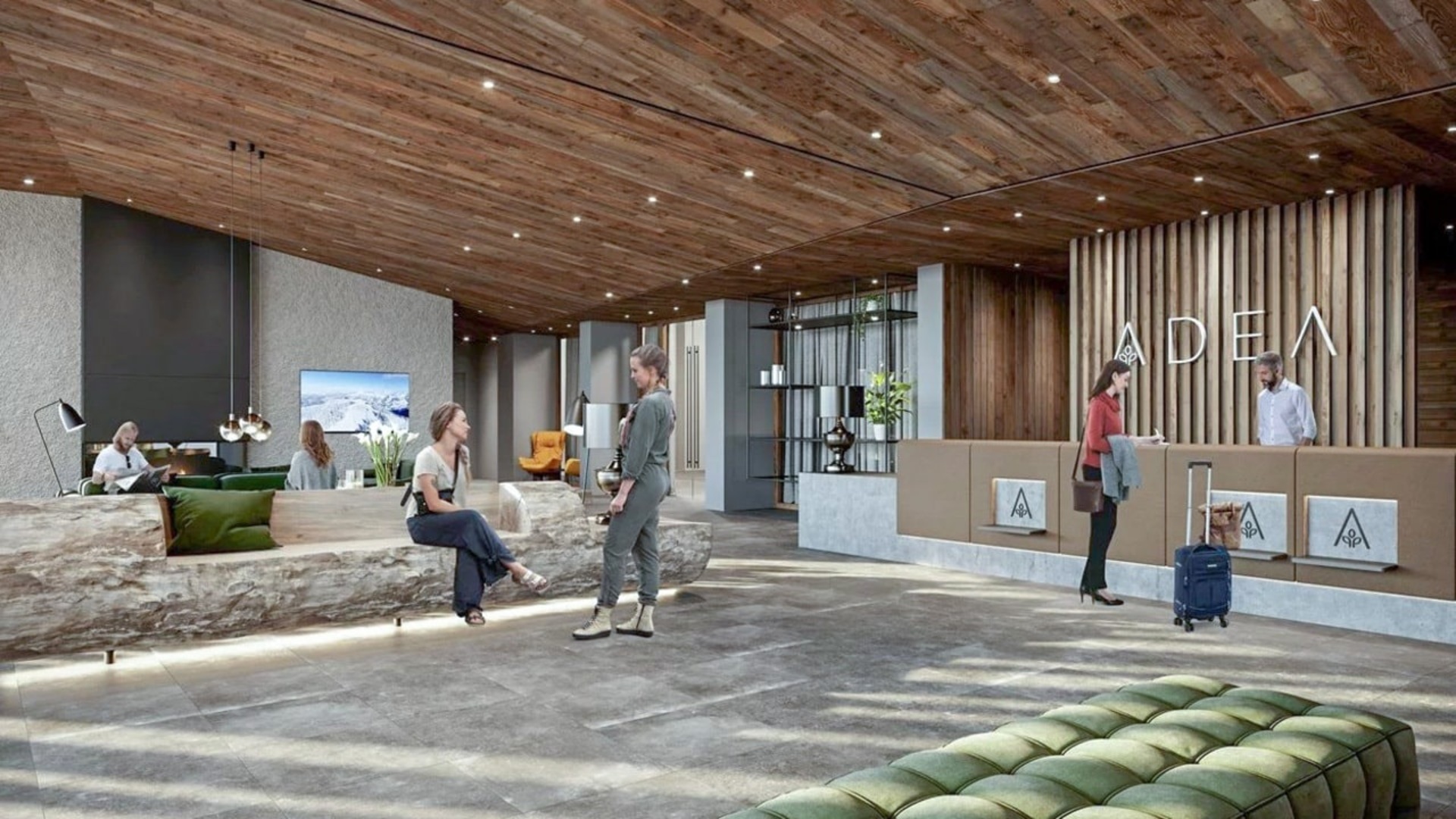 Nové moderní apartmány přímo pod sjezdovkou