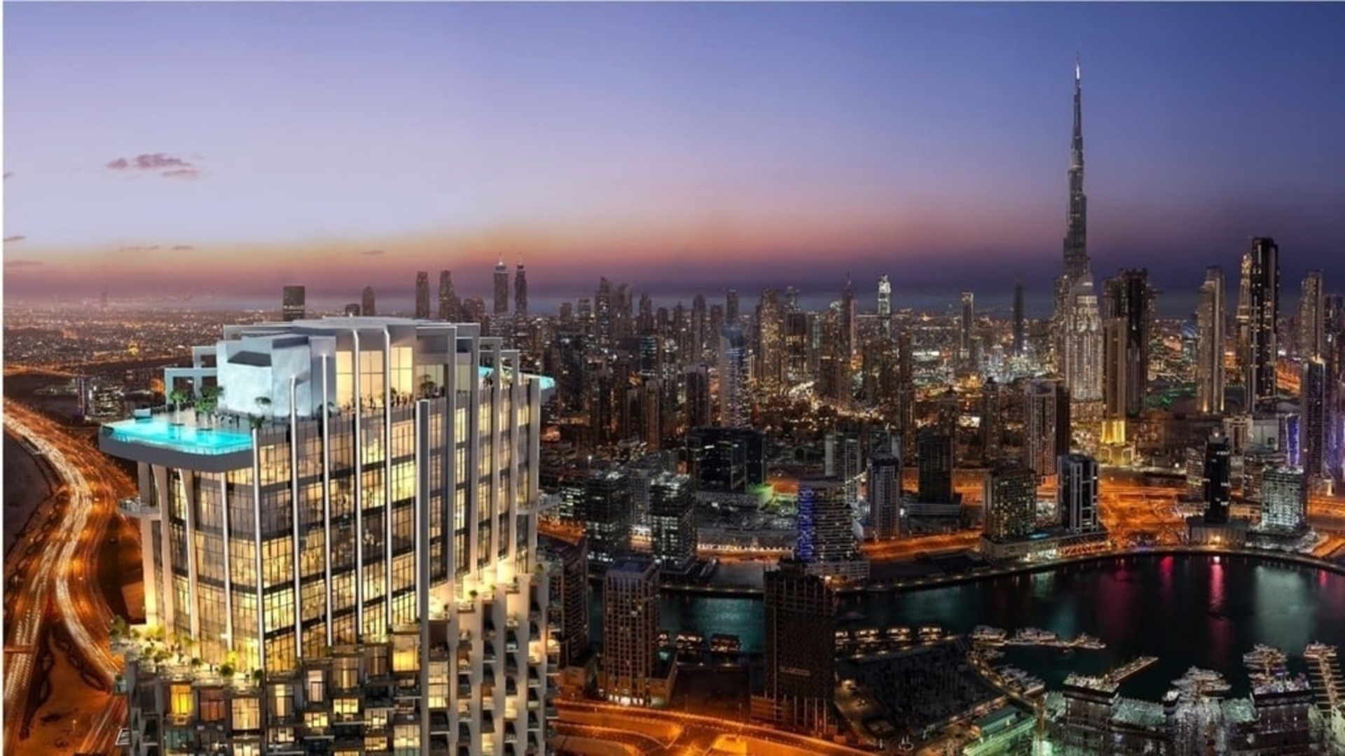 SLS Hotel & Residences Dubai s výhledy na Burj Khalifa