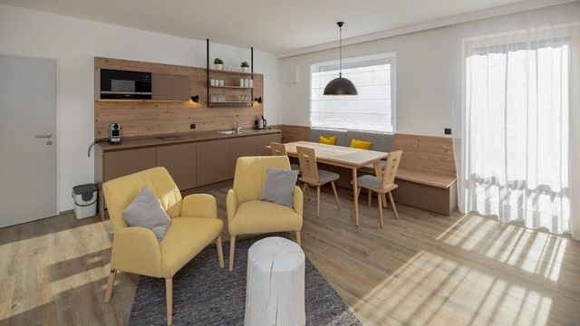 Apartmány s výhledem na hory a neomezeným osobním užíváním