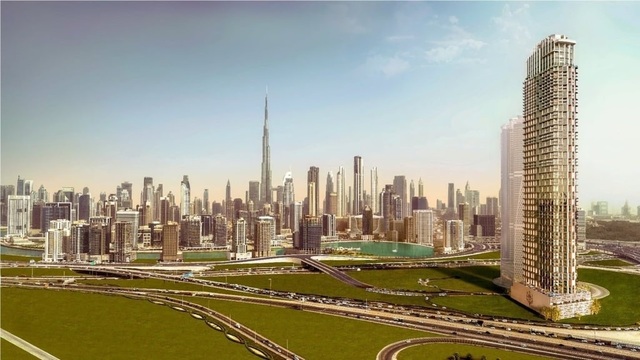 SLS Hotel & Residences Dubai s výhledy na Burj Khalifa