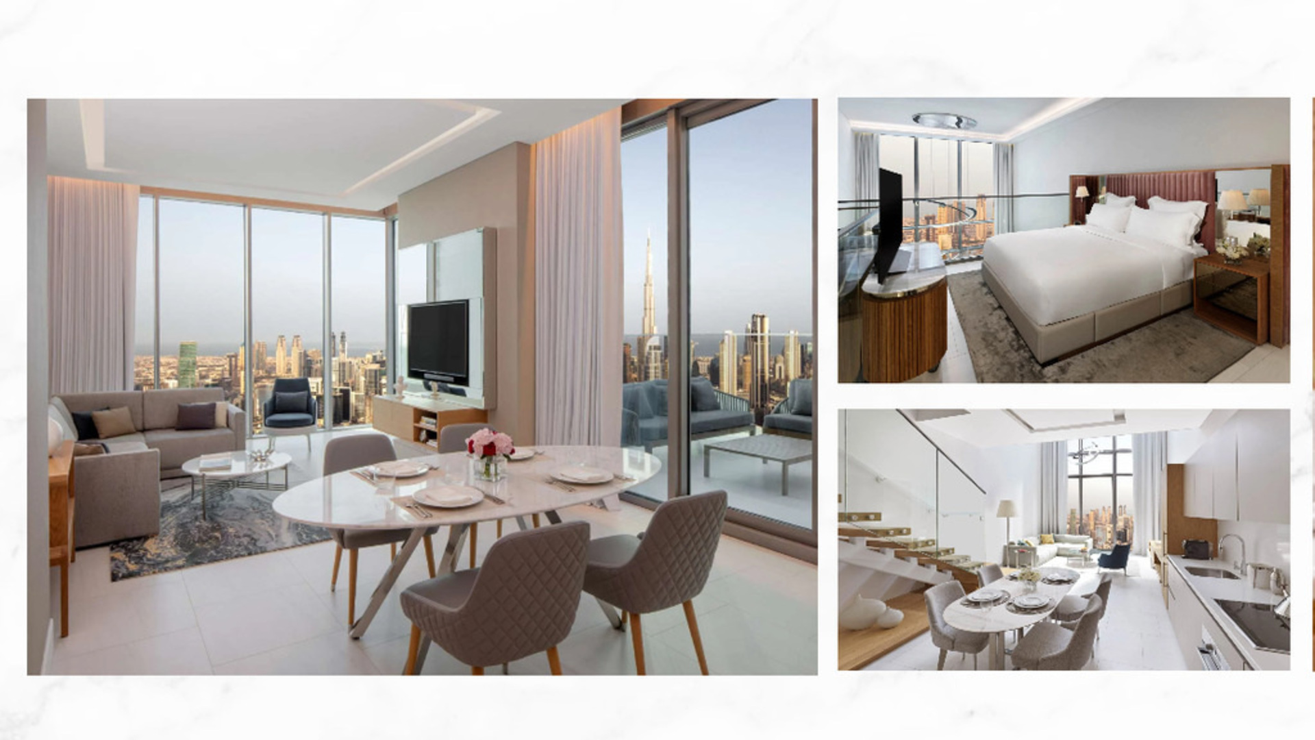 SLS Hotel & Residences Dubai s výhledy na Burj Khalifa
